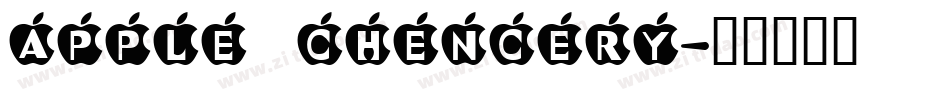 Apple Chencery字体转换